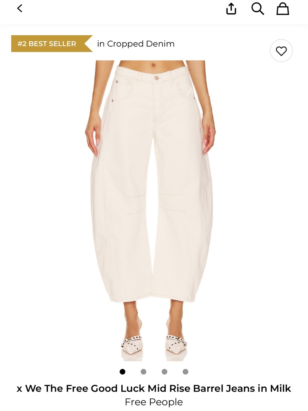 We the free good luck barrel jeans